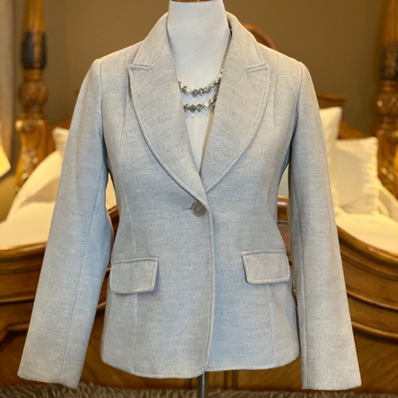 Focus 2000 Jackets & Blazers - Focus 2000 Gray Winter Blazer Size 10